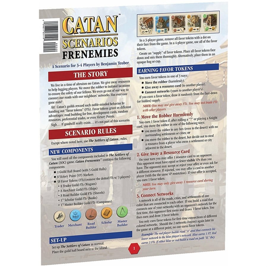 Catan Scenarios Frenemies of Catan image 0